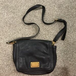 Marc by Marc Jacobs Black Leather Crossbody Bag